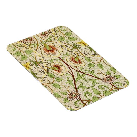 Magnet Flexible William Morris Daffodil Fond d'écran classique (Côté Droit)