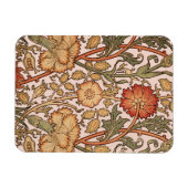 Magnet Flexible William Morris Rose Flower Fond d'écran Motif (Horizontal)