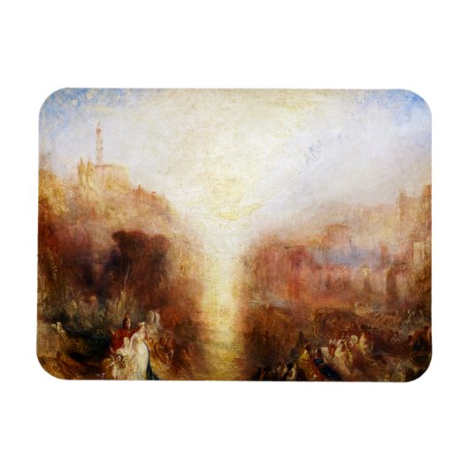 Magnet Flexible William Turner - La visite du tombeau (Horizontal)