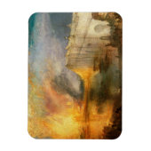 Magnet Flexible William Turner - L'incendie du Parlement (Vertical)