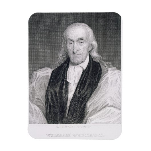 Magnet Flexible William White (1748-1836), 85 ans, gravé par Tho (Vertical)
