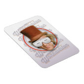 Magnet Flexible Willy Wonka dans les lunettes de Wonkavision (Côté Droit)