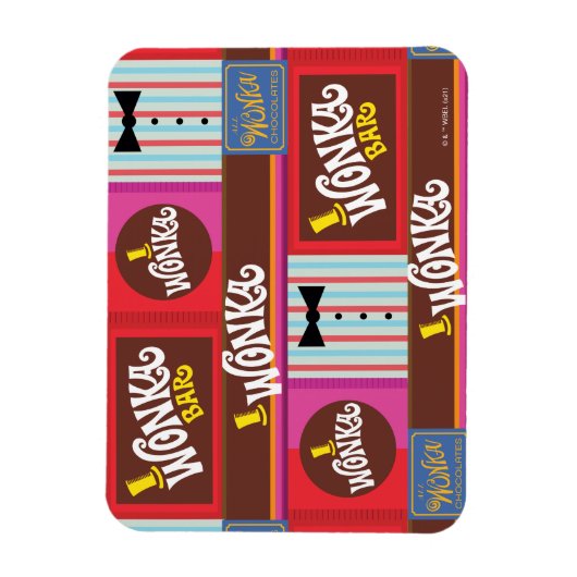 Magnet Flexible Willy Wonka Motif (Vertical)