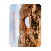Magnet Flexible Wilson Arch, Moab Utah Aimant photo flexible (Vertical)