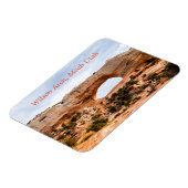 Magnet Flexible Wilson Arch, Moab Utah Aimant photo flexible (Côté Gauche)