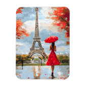 Magnet Flexible Wind Romance Paris Chic Walk (Vertical)