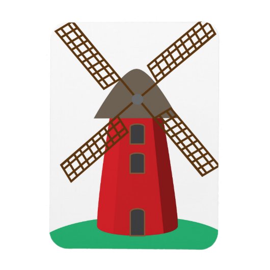 Magnet Flexible Windmill (Vertical)