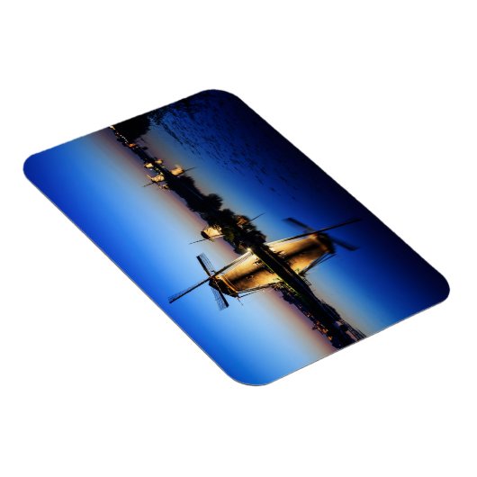 Magnet Flexible Windmills à Blue Hour aimant rectangulaire (Côté Droit)