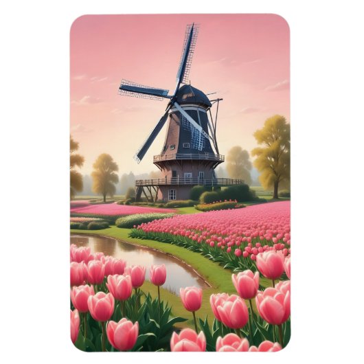 Magnet Flexible Windmills Pays-Bas (Vertical)