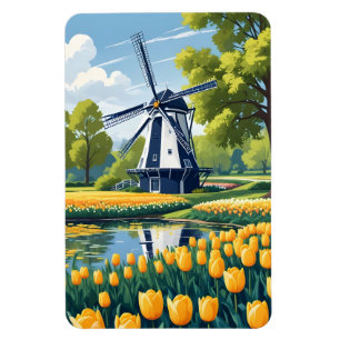 Magnet Flexible Windmills Pays-Bas