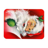 Magnet Flexible Winking Père Noël Christmas Naughty ou Nice List D (Horizontal)