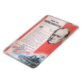 Magnet Flexible Winston Churchill, Réimpression de l'affiche de Br (Côté Gauche)