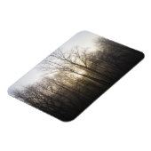 Magnet Flexible Winter Fog Sunrise Nature Photographie (Côté Gauche)
