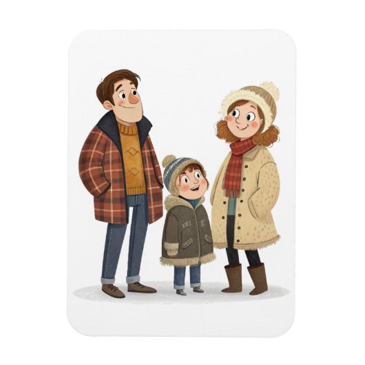 Magnet Flexible winter is coming (Vertical)