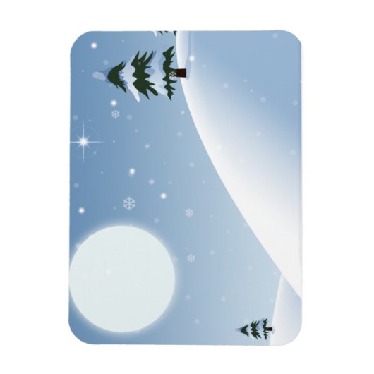 Magnet Flexible Winter Wonderland (Vertical)