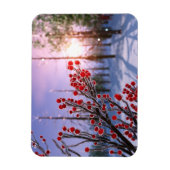 Magnet Flexible Winterberry dans l'aimant flexible de glace (Vertical)