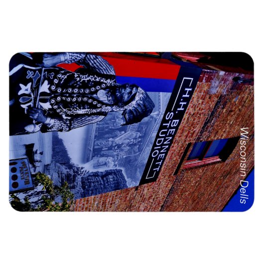 Magnet Flexible Wisconsin Dells (Horizontal)