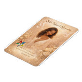 Magnet Flexible With Deepest Sympathy — Order of the Eastern Star  (Côté Gauche)