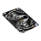 Magnet Flexible Wolf Inspiration intense Portrait (Côté Droit)
