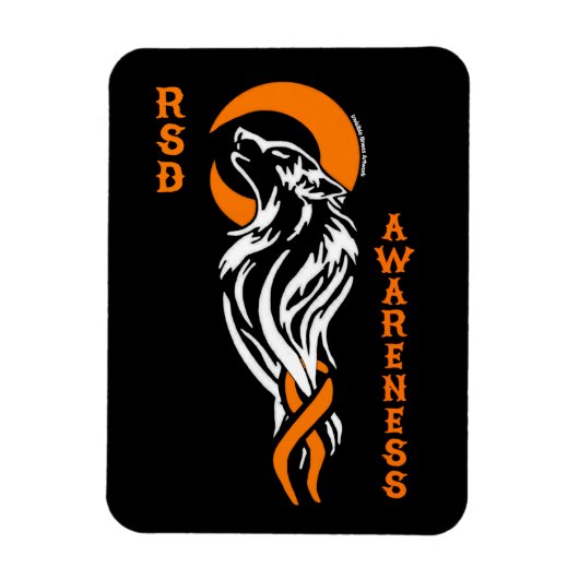 MAGNET FLEXIBLE WOLF/MOON...RSD (Vertical)