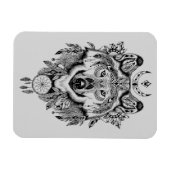 Magnet Flexible Wolf tribal indien (Horizontal)