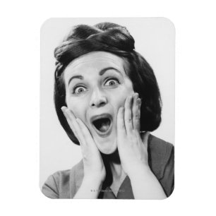 Magnet Flexible Woman Making Face