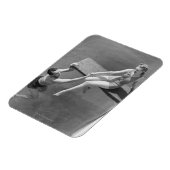 Magnet Flexible Woman on diving board (Côté Gauche)