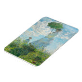 Magnet Flexible Woman with a Parasol  Claude Monet  (Côté Gauche)