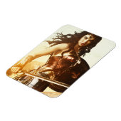 Magnet Flexible Wonder Woman Au coucher Du Soleil (Côté Gauche)