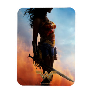 Magnet Flexible Wonder Woman Duststorm Silhouette