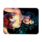 Magnet Flexible Wonder Woman Grimpe Lasso Sur Rock (Horizontal)