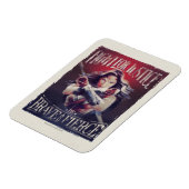 Magnet Flexible Wonder Woman Lutte Pour La Justice (Côté Gauche)