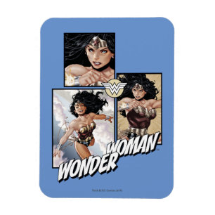Magnet Flexible Wonder Woman New 52 Comic Art Graphic