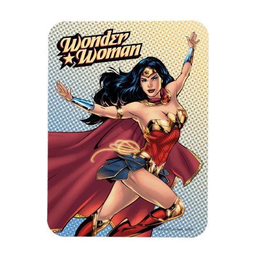 Magnet Flexible Wonder Woman Portant Cape (Vertical)