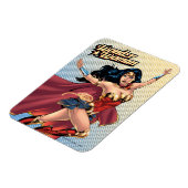 Magnet Flexible Wonder Woman Portant Cape (Côté Gauche)