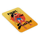 Magnet Flexible Wonder Woman With Lasso - Lutte Pour La Justice (Côté Droit)