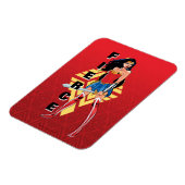 Magnet Flexible Wonder Woman With Sword - Fierce (Côté Gauche)