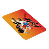 Magnet Flexible Wonder Woman With Sword - Rejoignez Le Combat (Côté Droit)