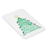 Magnet Flexible Words de Christmas (Côté Droit)