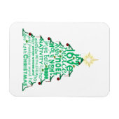Magnet Flexible Words de Christmas (Horizontal)