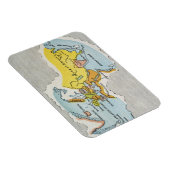 Magnet Flexible WORLD MAP, c1300. (Côté Droit)