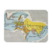 Magnet Flexible WORLD MAP, c1300. (Horizontal)