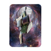 Magnet Flexible Wormhole de livre (Vertical)