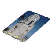 Magnet Flexible Worth Avenue Horloge Tower - Palm Beach, FL (Côté Gauche)