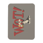 Magnet Flexible "Wot !" SYLVESTER™ & TWEETY™ Hypnotisé (Vertical)