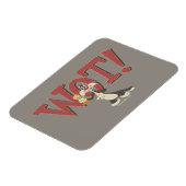 Magnet Flexible "Wot !" SYLVESTER™ & TWEETY™ Hypnotisé (Côté Gauche)
