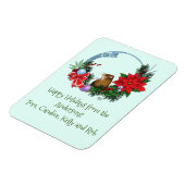 Magnet Flexible Wreath de la souris de Noël (Côté Gauche)