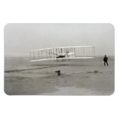 Magnet Flexible Wright Brothers Flyer First Plane Flight Aviation (Horizontal)