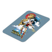 Magnet Flexible WW84 | Combattez Pour Justice Wonder Woman Retro C (Côté Gauche)
