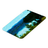 Magnet Flexible Wyoming Grand Teton Mountains Abstrait (Côté Gauche)
